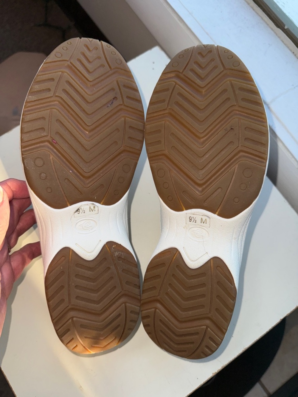 Martha Stewart White Canvas Slip-Ons with Pink and Teal Floral Accents - Picture 8 of 9
